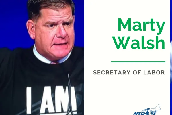 Walsh Sec of Labor