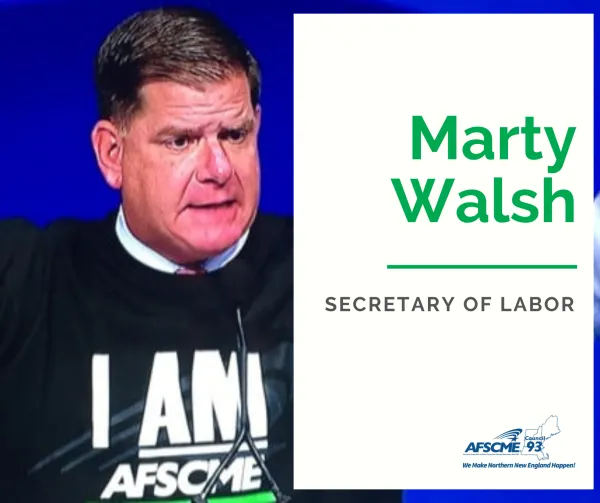 Walsh Sec of Labor